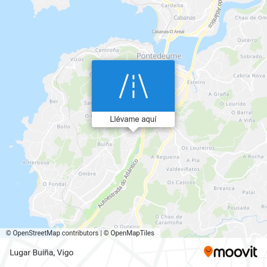 Mapa Lugar Buíña
