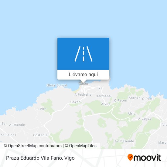 Mapa Praza Eduardo Vila Fano