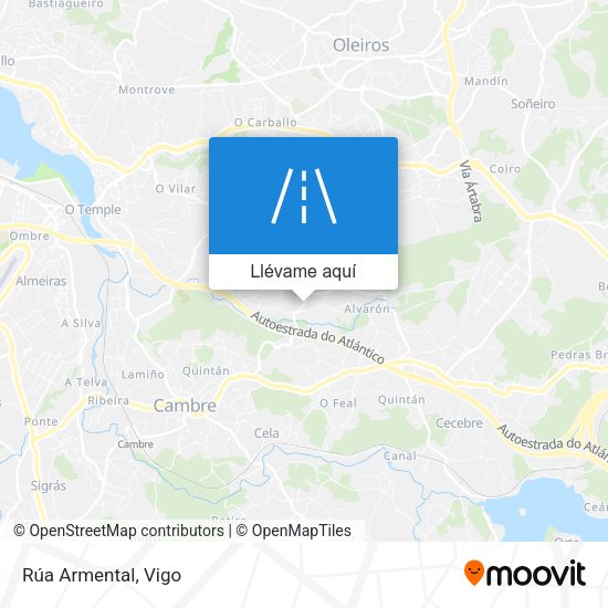 Mapa Rúa Armental