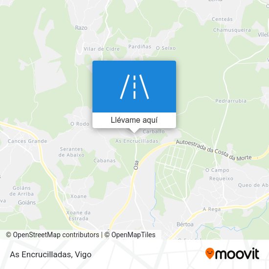 Mapa As Encrucilladas