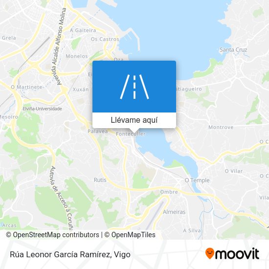 Mapa Rúa Leonor García Ramírez