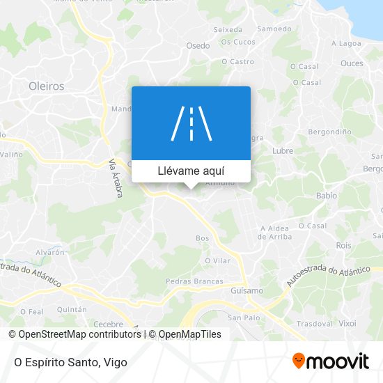 Mapa O Espírito Santo