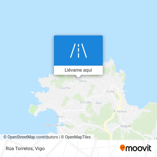 Mapa Rúa Torrelos