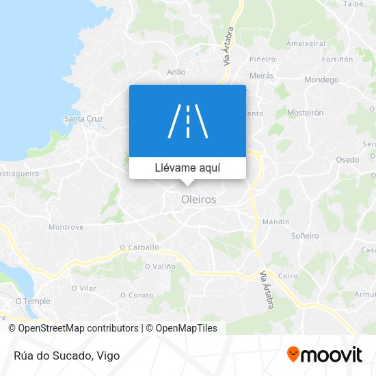 Mapa Rúa do Sucado