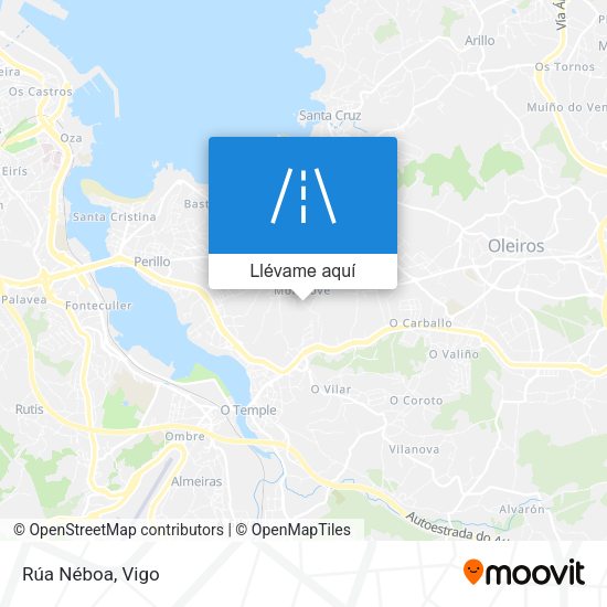 Mapa Rúa Néboa