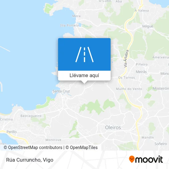 Mapa Rúa Curruncho
