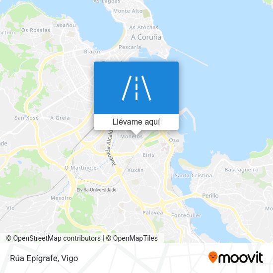 Mapa Rúa Epígrafe
