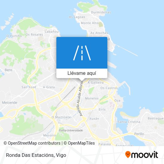 Mapa Ronda Das Estacións