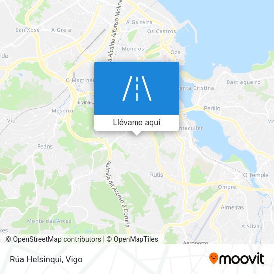 Mapa Rúa Helsinqui