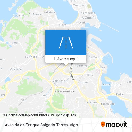 Mapa Avenida de Enrique Salgado Torres