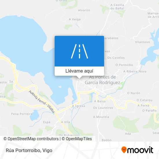 Mapa Rúa Portorroibo