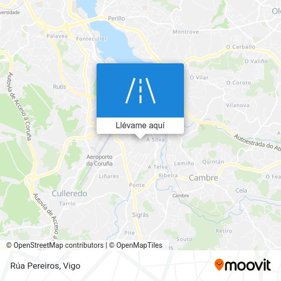 Mapa Rúa Pereiros