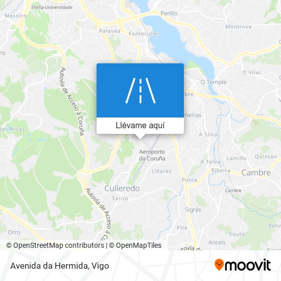 Mapa Avenida da Hermida