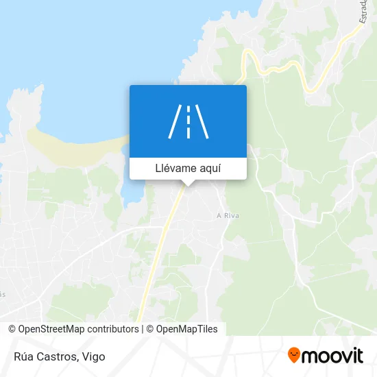 Mapa Rúa Castros