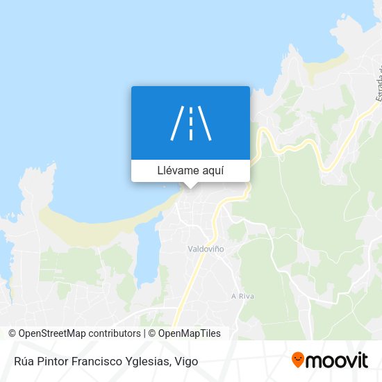 Mapa Rúa Pintor Francisco Yglesias