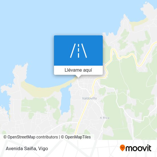 Mapa Avenida Saiña
