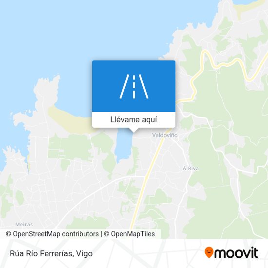 Mapa Rúa Río Ferrerías