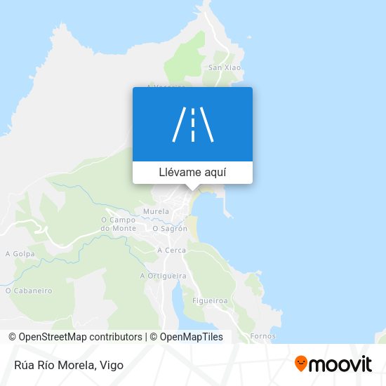 Mapa Rúa Río Morela