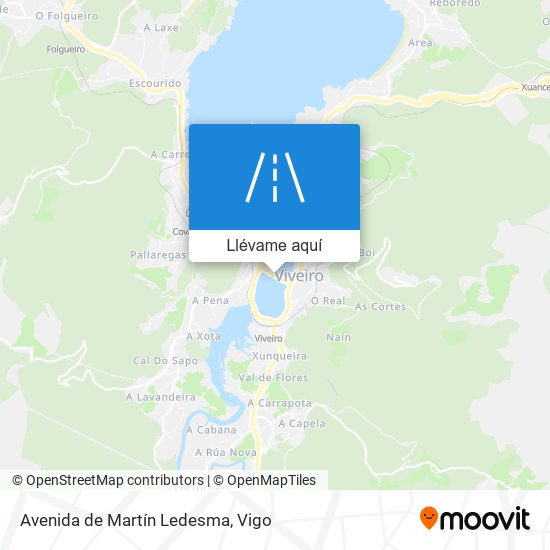 Mapa Avenida de Martín Ledesma