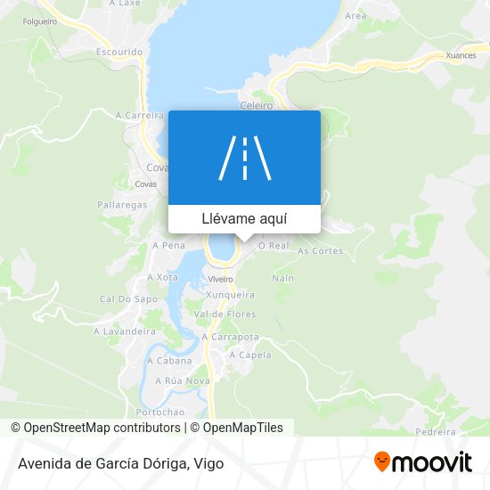 Mapa Avenida de García Dóriga