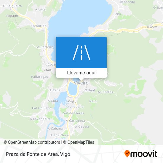 Mapa Praza da Fonte de Area