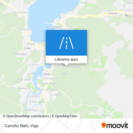 Mapa Camiño Naín