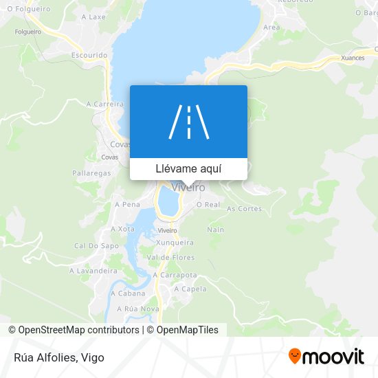 Mapa Rúa Alfolies