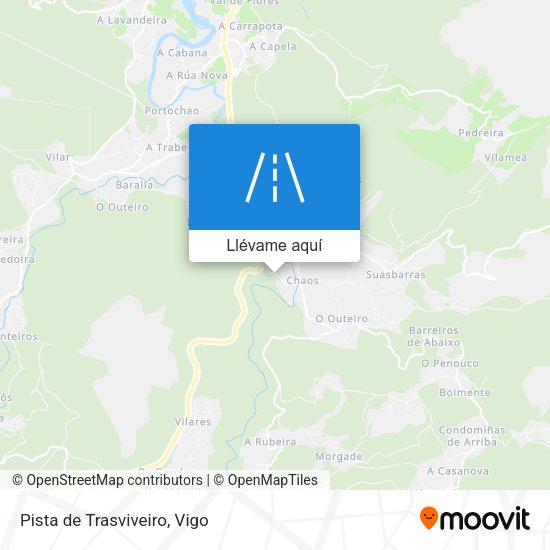 Mapa Pista de Trasviveiro