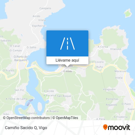 Mapa Camiño Sacido Q