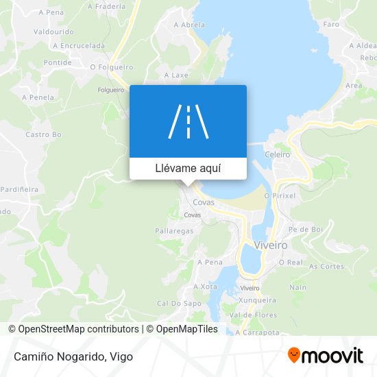Mapa Camiño Nogarido