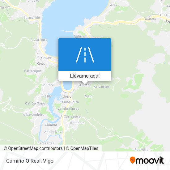 Mapa Camiño O Real