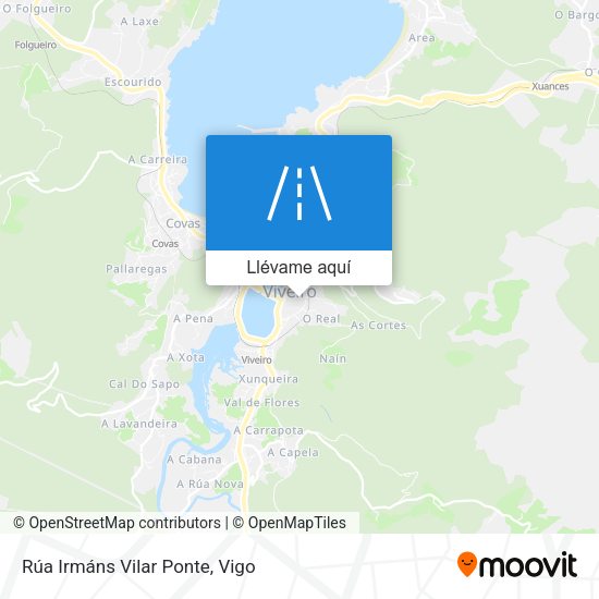 Mapa Rúa Irmáns Vilar Ponte