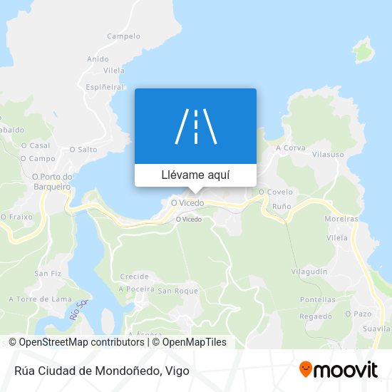 Mapa Rúa Ciudad de Mondoñedo