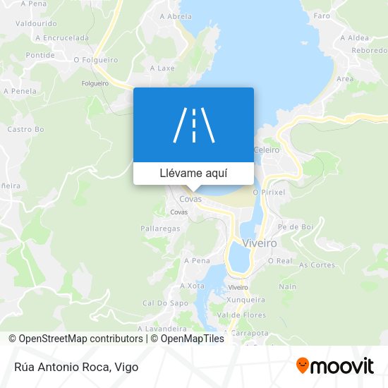 Mapa Rúa Antonio Roca