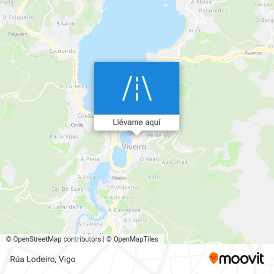 Mapa Rúa Lodeiro