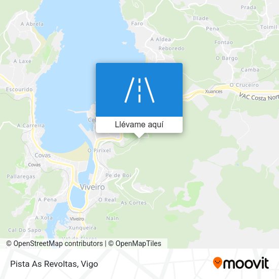 Mapa Pista As Revoltas