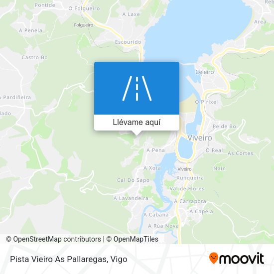 Mapa Pista Vieiro As Pallaregas