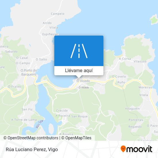 Mapa Rúa Luciano Perez