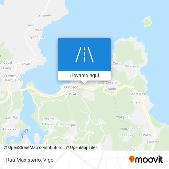 Mapa Rúa Maxisterio