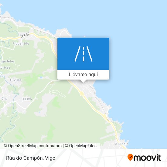 Mapa Rúa do Campón