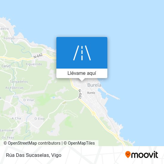 Mapa Rúa Das Sucaselas