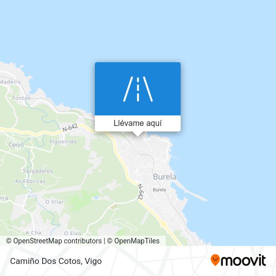 Mapa Camiño Dos Cotos