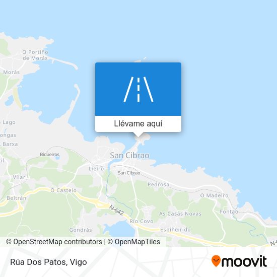 Mapa Rúa Dos Patos