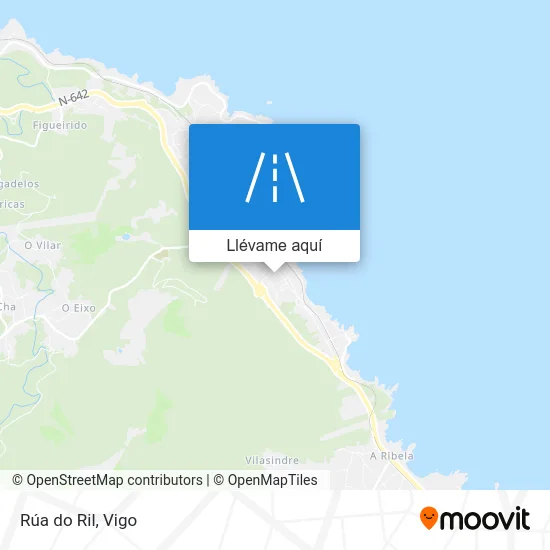 Mapa Rúa do Ril