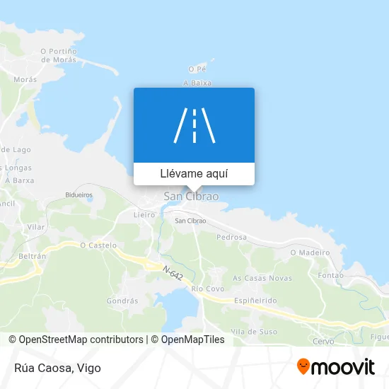 Mapa Rúa Caosa