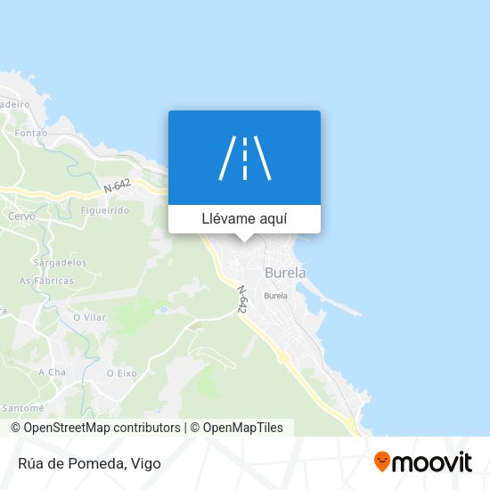Mapa Rúa de Pomeda