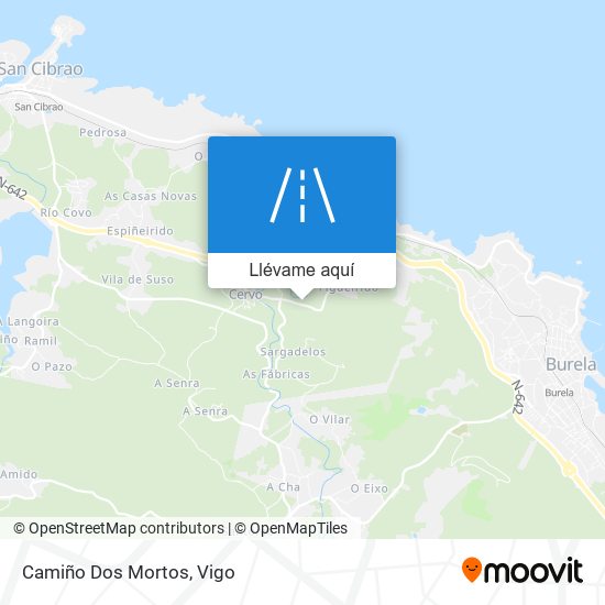 Mapa Camiño Dos Mortos