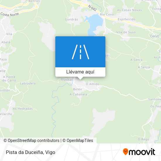 Mapa Pista da Duceiña