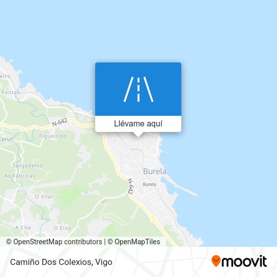 Mapa Camiño Dos Colexios