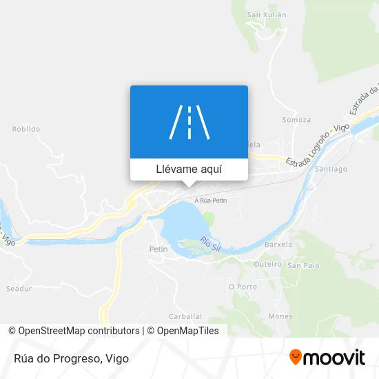 Mapa Rúa do Progreso